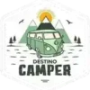 vanlife logo destino camper real vanlife furgoneta camper
