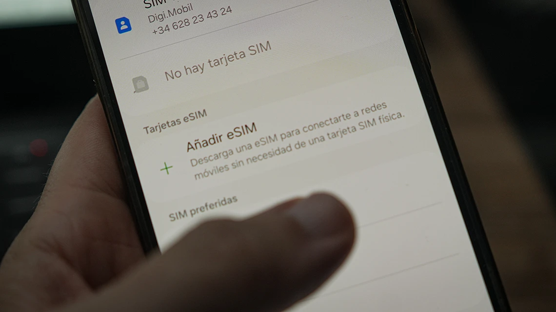 Configuración de eSIM para tener internet en camper en el extranjero