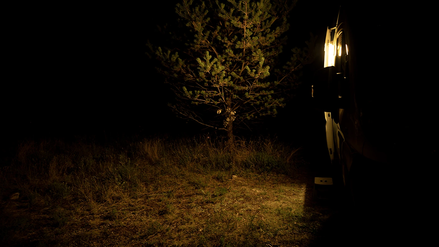 luces LED magnéticas para exterior vida camper