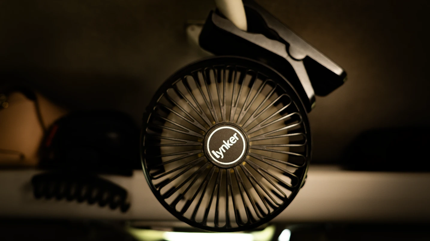 mantener tu furgoneta camper fresca VENTILADOR DE PINZA