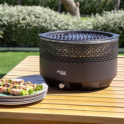 Regalos para furgoneta camper que regalar barbacoa sin humos