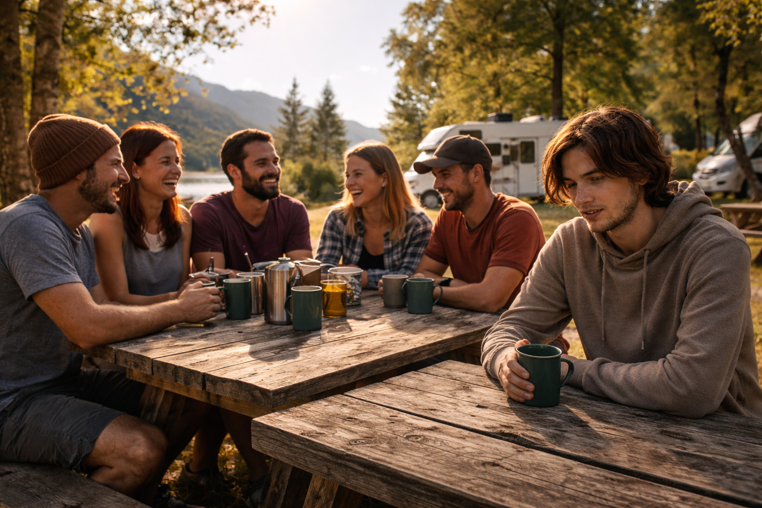 estado de ánimo bajo estando con amigos