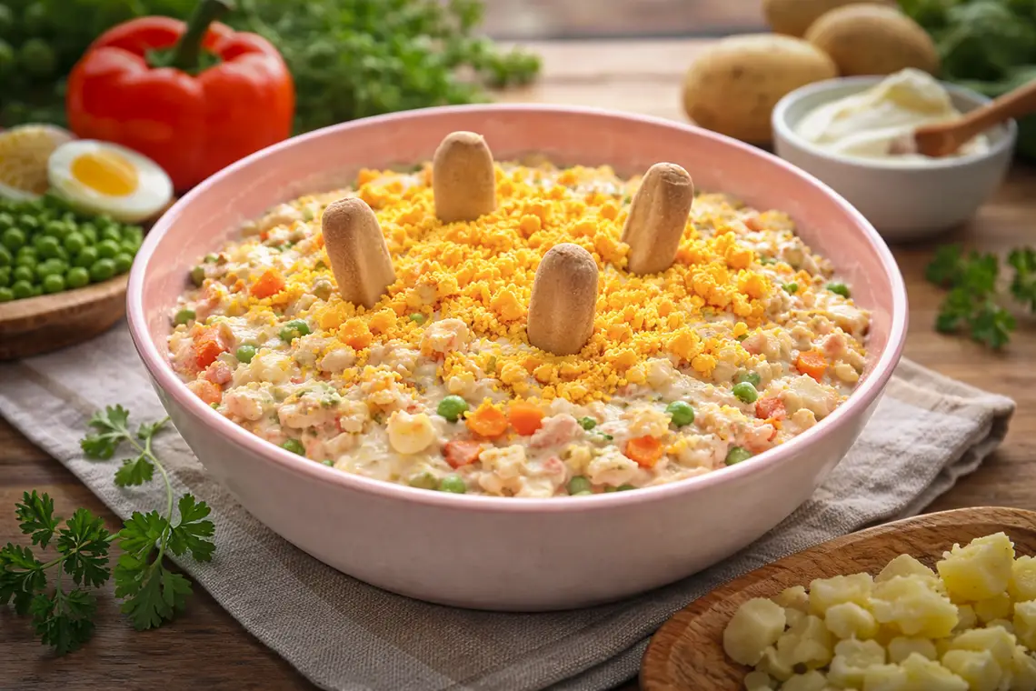 ensaladilla rápida camper diferentes formas de prepararlo