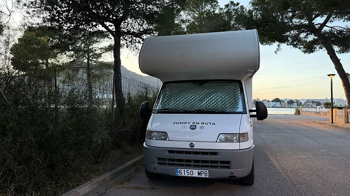 pernoctando noches en autocaravana pernoctando
