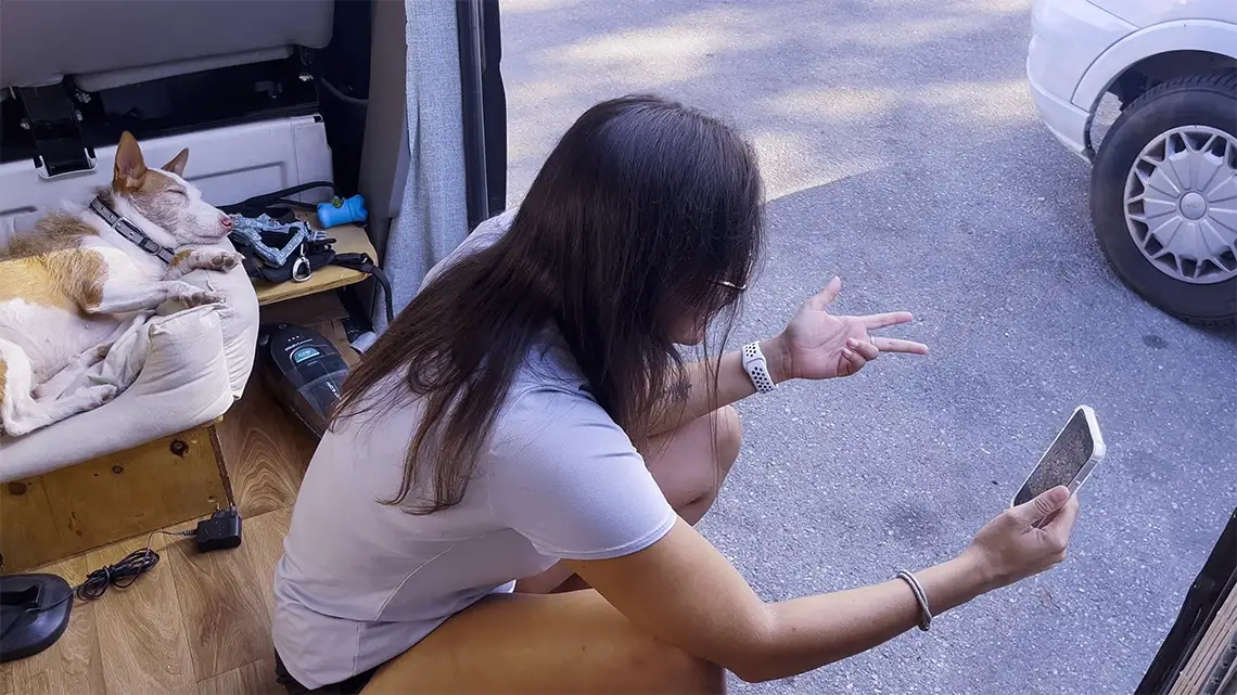 LA_CULPA_VIDEOLLAMADA La culpa de vivir en ruta no estar en los momentos importantes LA_CULPA_VIDEOLLAMADA La culpa de vivir en ruta no estar en los momentos importantes