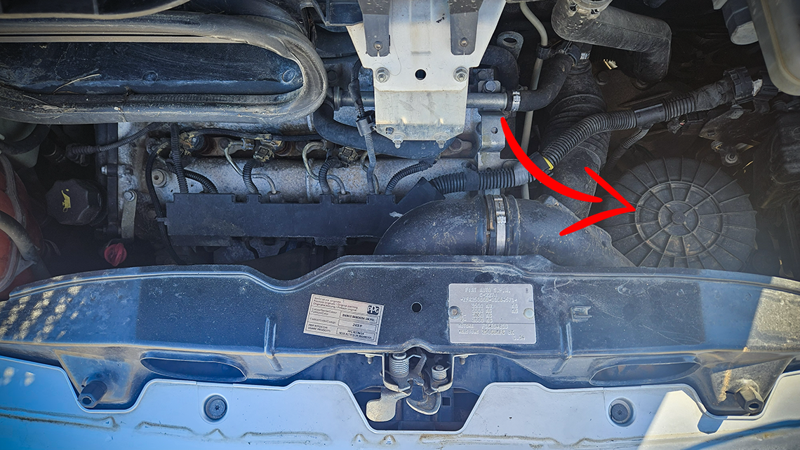 cambiar filtro aire fiat ducato localizar filtro
