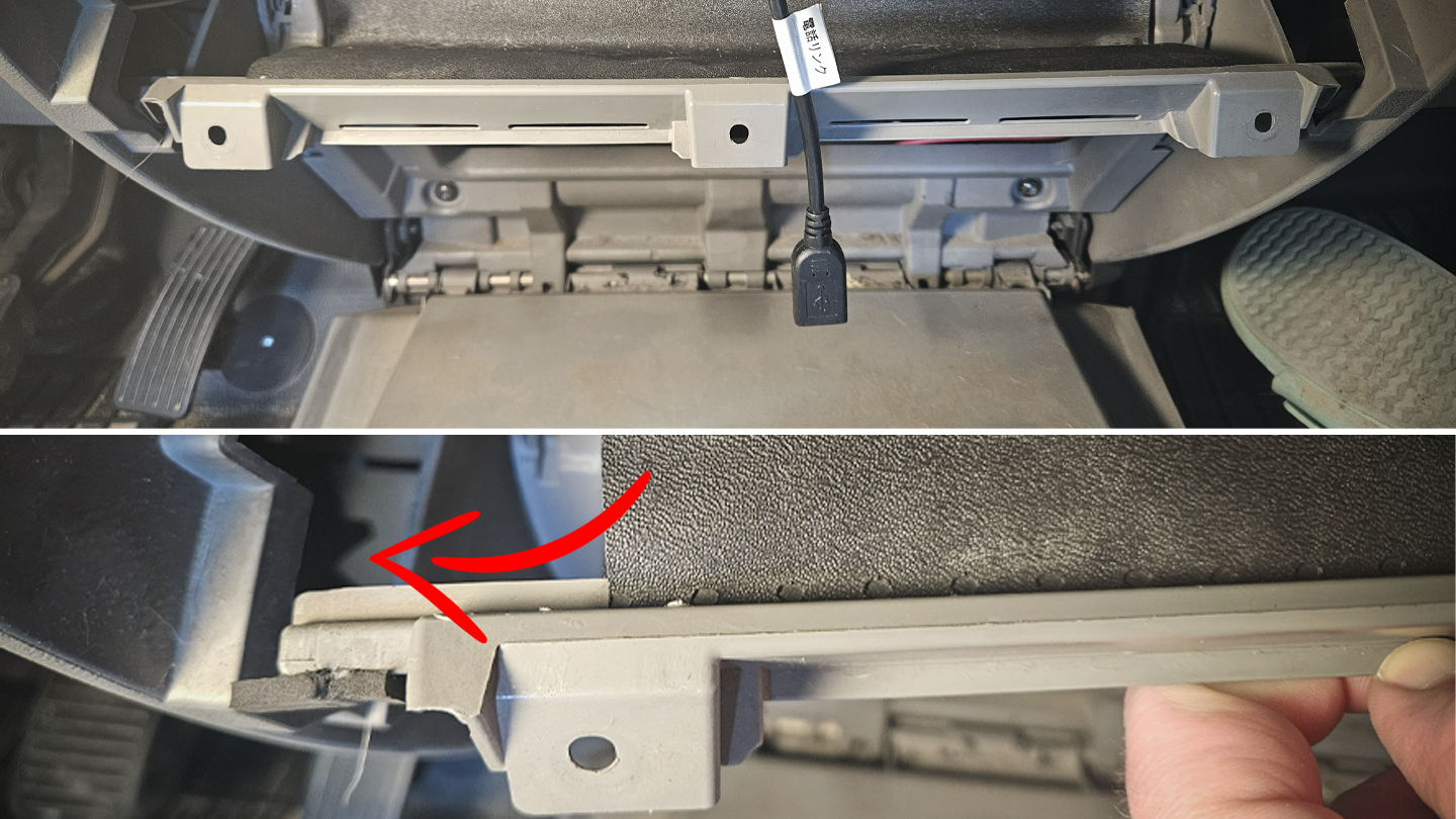 cambiar filtro habitáculo Fiat Ducato desencajar pieza