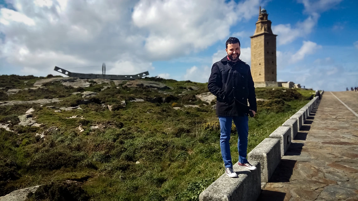 guia de galicia para viajaren furgoneta camper y autocaravana TORRE DE HERCULES