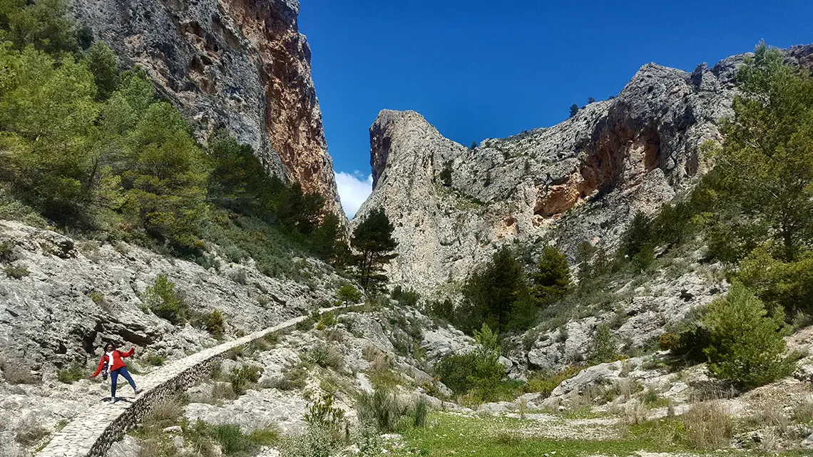 rutas senderismo Alicante camper cint vistas espectaculares