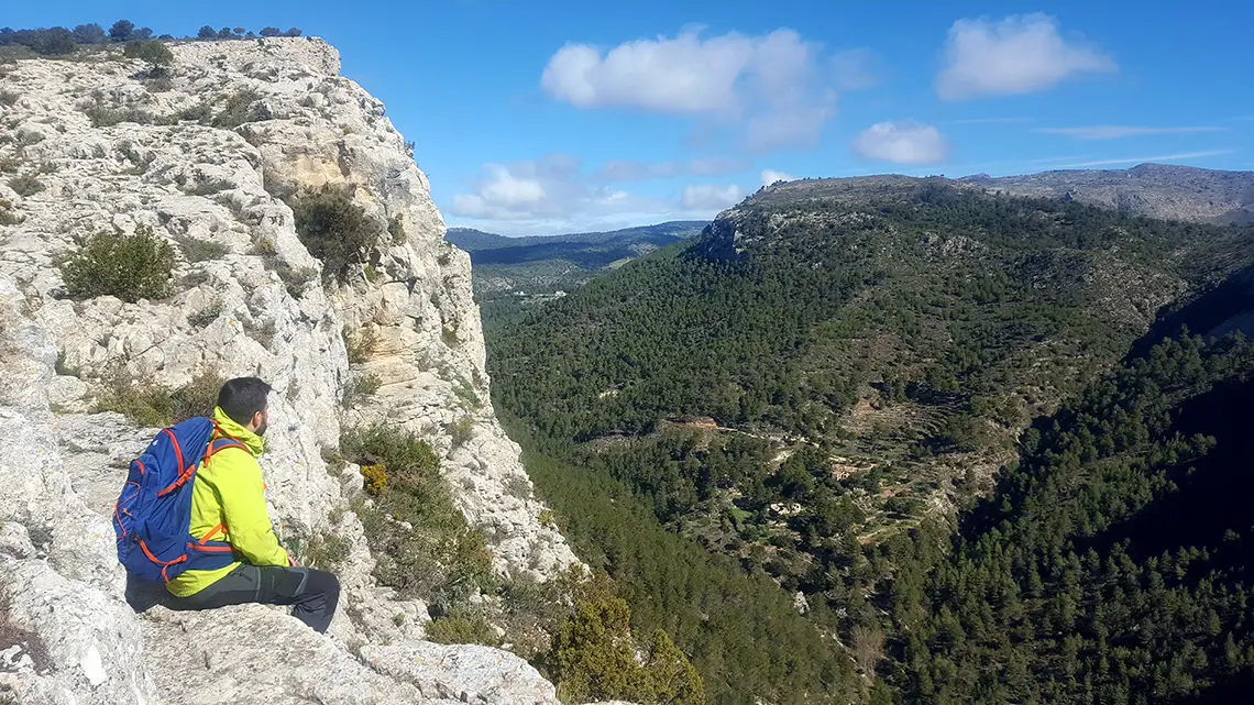 rutas senderismo Alicante camper cint