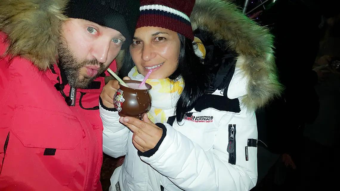 Visitando Hamburgo en camper en Navidad con Glühwein