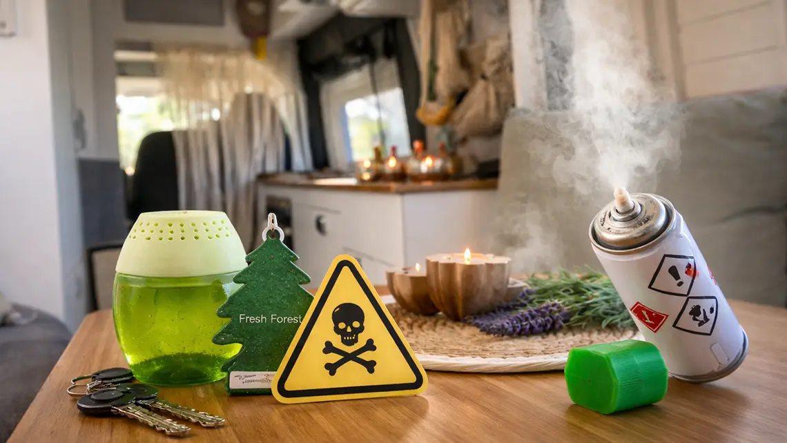 aceites esenciales para furgoneta aromas toxicos destino camper