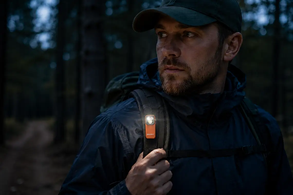 gadgets para furgoneta camper olight oclip